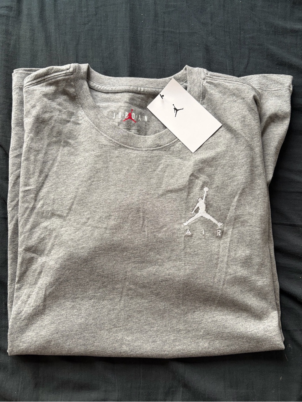 Jordan Men’s Heather Gray Short-Sleeve Tee